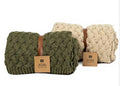 Chunky Knit Throw Blanket