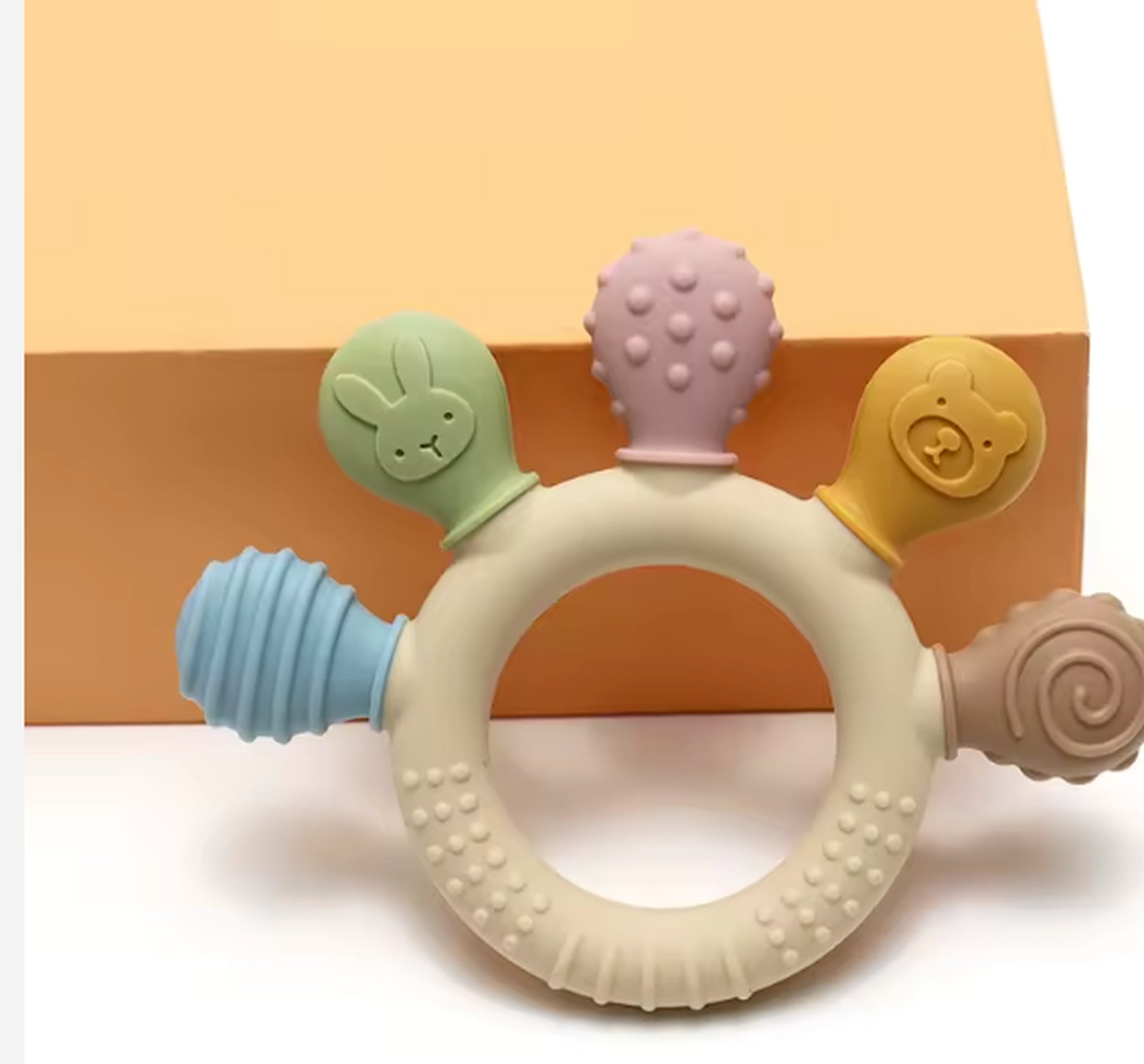 Silicone Baby Teething Ring